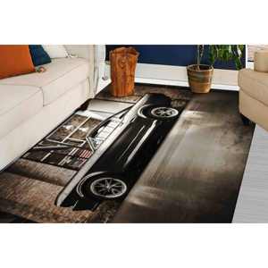 Tapis de voiture Mustang : Tapis antidérapant, tapis imprimé, tapis à poils doux - Product Image 2