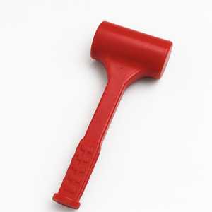 Marteau à percussion silencieux 0,5 à 4 lb, orange, caoutchouc souple, installation silencieuse de parquet, multifonctionnel, sans rebond - Product Image 2