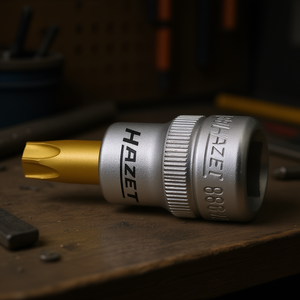 Hazet 3/8'' TORX Profile Short Square Screwdriver <b>Socket</b> - Product Image 3