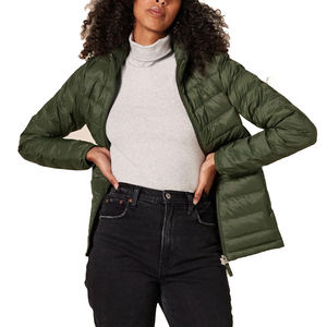 Veste matelassée pour femmes avec service OEM vente en gros bon marché veste matelassée pour femmes avec design personnalisé respirant qualité unique - Product Image 4