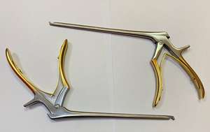 Pinzas Kerrison de Acero Inoxidable, Instrumentos Quirúrgicos Manuales con Mordida Ascendente de 45 Grados para Cirugía Ortopédica y Neurocirugía - Product Image 2