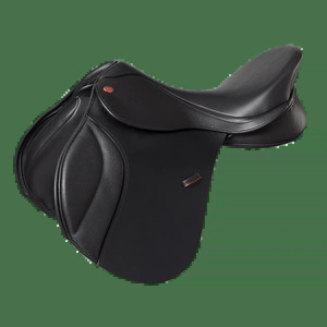 Selle d'équitation tout usage en cuir, conçue pour le confort du cavalier, la liberté de mouvement du cheval et des performances équestres durables - Product Image 1