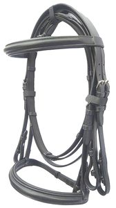 Brida de cuero suave acolchado para caballos - Product Image 6