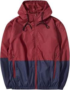 Veste coupe-vent surdimensionnée tendance, logo personnalisé, tissu de qualité supérieure, vêtements de sport de plein air, streetwear, usine OEM - Product Image 1