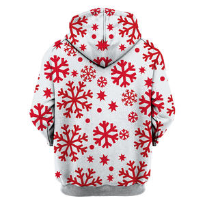 Sudadera con Capucha Navideña Impresa en 3D con Cremallera, Diseño Más Reciente, Gran Venta, Alta Calidad, Sin Pedido Mínimo - Product Image 4