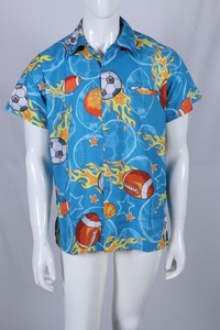 Custom Sublimation <b>Hawaiian</b> Digital Printing <b>Mens</b> Short Sleeve Casual set collar Beach <b>Shirt</b> and Shorts Set <b>For</b> Holiday - Product Image 2