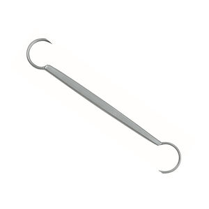 Manual de Cirugía Veterinaria ortopédica de doble extremo de 3mm de alta calidad, alambre de acero inoxidable, pasador, mango de acero, guía, Material de Metal - Product Image 1