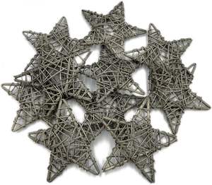 Decoraciones Navideñas Colgantes de Mimbre Viettimecraft, Diseño Ecológico y Moderno, 6*8cm, Venta al Por Mayor - Product Image 1