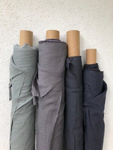 Tela de Lino Orgánico 100% al por Mayor, 115''/292cm de Ancho, Tejido Liso para Textiles del Hogar, Sofás, Cortinas, Vestidos, Color Personalizado para Niñas - Product Image 4