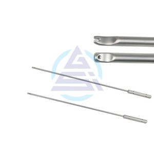Empujador de nudo laparoscópico, herramientas de entrenamiento de simulación de Cirugía de laparoscopia, instrumentos Laparoscópicos de acero inoxidable - Product Image 1