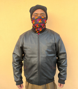 Vestes d'hiver en cuir véritable pour hommes, vente en gros personnalisée, cuir de vache, doublure matelassée chaude, coupe-vent, vêtements de rue, vestes Lazib Sports - Product Image 1