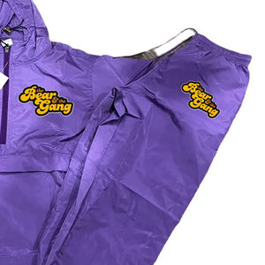 Ensemble survêtement coupe-vent à capuche personnalisé 2025, vente en gros, jogging décontracté, ensemble de jogging tendance, coupe-vent d'hiver pour hommes - Product Image 4