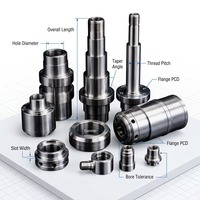 Composants métalliques sur mesure usinés CNC 3 axes, tournage, fraisage, électroérosion à fil, aluminium, laiton, acier inoxydable, fournisseur OEM en gros B2B