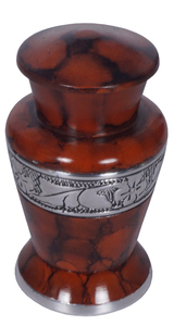 เก็บโกศโลหะสำเร็จรูปสำหรับใส่เถ้ากระดูกของมนุษย์ขี้เถ้าโกศโลหะตกแต่ง - Product Image 5