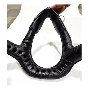 Arnés de Carreras de Caballos con Cuello Francés de Primera Calidad, Exportaciones Globales MH, Cuero Indio, Acolchado Suave, Relleno de Lana - Product Image 3