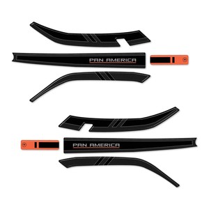 Adesivo 3D Compatibile con Harley Davidson Pan America, Decorazione per Paramani e Serbatoio - Product Image 1