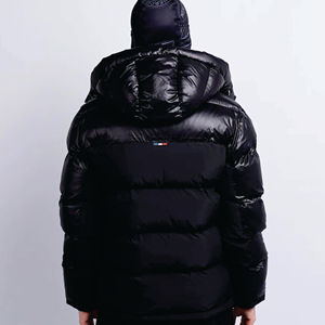 2023 personalizado europeo OEM urbano al por mayor Hombre Abrigos personalizados de algodón brillante invierno burbuja hombres abajo diseñador Puffer chaqueta acolchada - Product Image 4