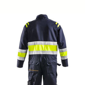 Overol de Seguridad para Electricistas, Alta Visibilidad, ANSI Clase 2, Impermeable, para Hombre, con Logotipo Personalizado - Product Image 5