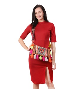 Bolso de Mano Moderno y Elegante para Mujer, con Cierre, Doble Correa, Ligero, Duradero, Diseño Chic para Oficina, Eventos Casuales y Nocturnos - Product Image 1