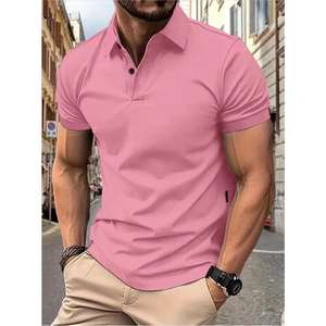 Polo d'affaires de loisirs personnalisé Logo Summer Short Sleeve T-Shirt Design personnalisé Golf Occasions Tissu - Product Image 3