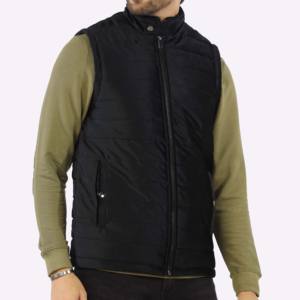 Veste d'extérieur sans manches de printemps respirante à séchage rapide Vêtements d'extérieur décontractés pour hommes avec fermeture éclair multi-poches et logo personnalisé - Product Image 2