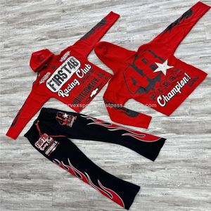 Chándales con Capucha de Alta Calidad, Corte Holgado, con Impresión de Logotipo Personalizado, 100% Algodón, Mejor Proveedor, Precio al por Mayor - Product Image 5