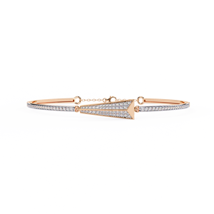 Pulsera de diamantes de laboratorio de corte brillante redondo 14K oro IGI certificado VVS VS D E rosa amarillo oro blanco joyería pulsera de diamantes - Product Image 5