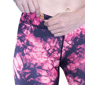 Leggings de yoga côtelés sans couture Pantalons d'entraînement extensibles à 4 voies pour femmes Taille élastique, leggings de yoga - Product Image 3