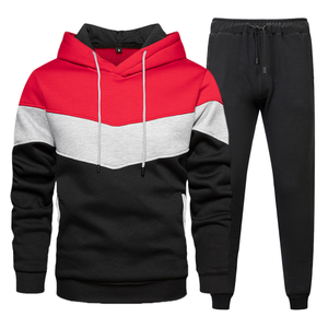 เซ2025็ทมีฮู้ดสำหรับผู้ชายชุดเสื้อผ้า2ชิ้นเสื้อสเวตเตอร์วิ่งโลโก้ได้ตามต้องการ - Product Image 5