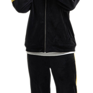 High Quality Custom Printed Breathable Quick Dry Workout Tracksuits with Side <b>Strips</b> for Adults in Spring Season - Product Image 6