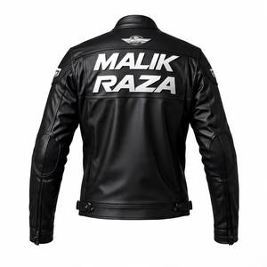 Chaqueta de motorista de cuero con diseño y tamaño personalizado | Servicio de etiqueta privada - Product Image 1