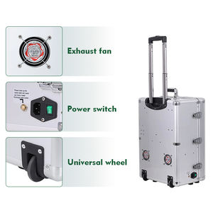 Unit Gigi Portabel Tipe Koper dengan Mesin Hisap, Set Lengkap, Mesin Rontgen, Unit Gigi Portabel Elektrik Mobile - Product Image 1