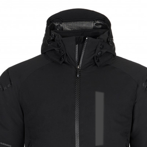 Chaqueta de esquí impermeable cálida de alta calidad con diseño de logotipo personalizado de fábrica de servicio OEM chaquetas de esquí de talla grande de Color sólido hechas a medida - Product Image 5