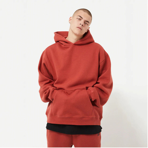 Sustainable Oversized French Terry Tracksuit with Custom Embroidered Logos and <b>Retro</b> Screen Printing for 2025 Athleisure Fashion - Product Image 1