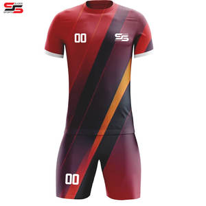 Camiseta de fútbol de club de fútbol personalizada para hombre, conjuntos de uniformes deportivos con sublimación personalizada con logotipo - Product Image 5