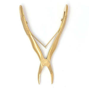 Forceps d'extraction dentaire pour enfants de qualité supérieure, premiers molaires supérieurs, modèle anglais, acier inoxydable chirurgical, équipement dentaire - Product Image 2