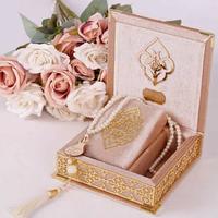 Coffret Coran Complet 6 Pièces – Cadeau de Mariage et pour Tous – Ensemble de Haute Qualité Codé par Couleurs avec Reliure en Velours et Boîte Rehal par AA IMPEX