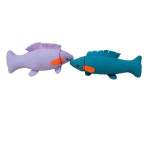 Custom Luxury Carp Shaped <b>Interactive</b> Plush <b>Dog</b> Chew Pet <b>Toy</b> Small <b>Dog</b> <b>Toys</b> Dental Training <b>Dog</b> Cat Plush <b>Toy</b> - Product Image 3