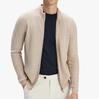 Logo personnalisé tricots lâche décontracté de haute qualité à manches longues laine hommes vêtements tricoté hiver Cardigan pull pour hommes 2026