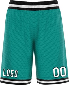 Shorts de baseball en maille sportifs personnalisés, longueur d'entrejambe équilibrée, 100 % polyester respirant, convient à une large gamme de morphologies masculines - Product Image 2