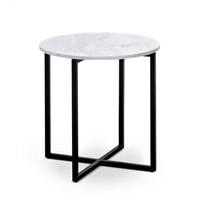 Table basse d'appoint de qualité supérieure, style nordique moderne, en fer forgé, finition thermolaquée, taille personnalisée, pour salon