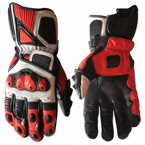 Customized Men's Premium Leather Racing <b>Gloves</b> for Motorcycle Outdoor Sports <b>Touch</b> Screen Wholesale Rate for Motorbike Riding - Product Image 3