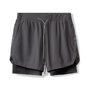 Shorts de sport personnalisés de haute qualité pour hommes, séchage rapide, respirants, anti-plis, pour fitness, basketball et usage décontracté - Product Image 3