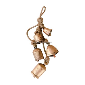 Cascabeles de metal colgantes navideños de exportación de fábrica OEM para decoración y opciones de regalo a precios bajos de la India - Product Image 5