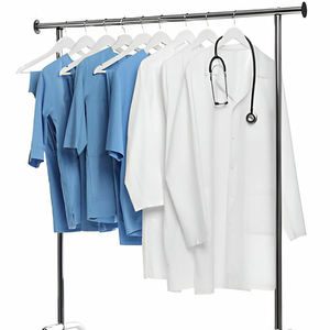 Ensemble de gommages médicaux uniformes d'hôpital unisexe tissu éponge Spandex/Polyester ensemble de gommage médical d'infirmière uniforme de travail personnalisé - Product Image 1