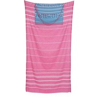 Transformateur de base Pestemal turc personnalisé serviette de plage unisexe Convertible été sac de plage pour femmes hommes serviettes de bain sans sable