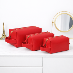 Luxury Genuine <b>Leather</b> Cosmetic Toiletry <b>Bag</b> for <b>Men</b> Large Capacity Unisex Toiletry <b>Wash</b> <b>Bag</b> - Product Image 1