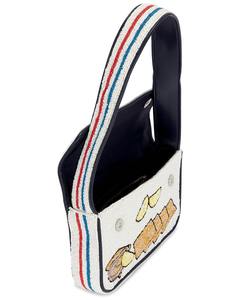 Bolso de mano hecho a mano con cuentas, bolso con cuentas, bolso de flores con cuentas, bolso de hombro, bolsos Ocean Creature - Product Image 2