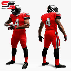 アメフトユニフォームセット完全カスタムスポーツウェアサッカージャージー,ユース実践 - Product Image 6