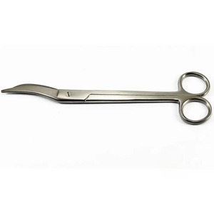 Ciseaux de barrage de 20 cm en acier inoxydable de qualité supérieure coupe manuelle gynécologie Epi épisiotomie Instruments de naissance - Product Image 6